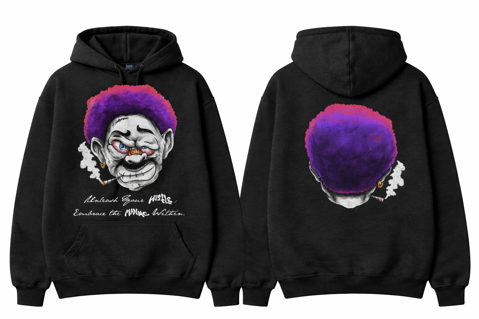 Limited Edition Hustle Maniac Hoodie